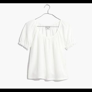 Madewell Peasant Top